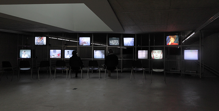 Exhibition view at KIT - Kunst im Tunnel, Dusseldorf, 2012